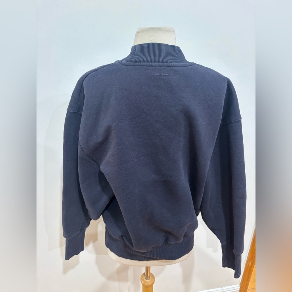 Anine Bing Bradie Sweatshirt, Size: S - Picture 12 of 13